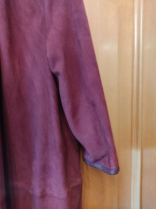 Chaqueta ante burdeos 