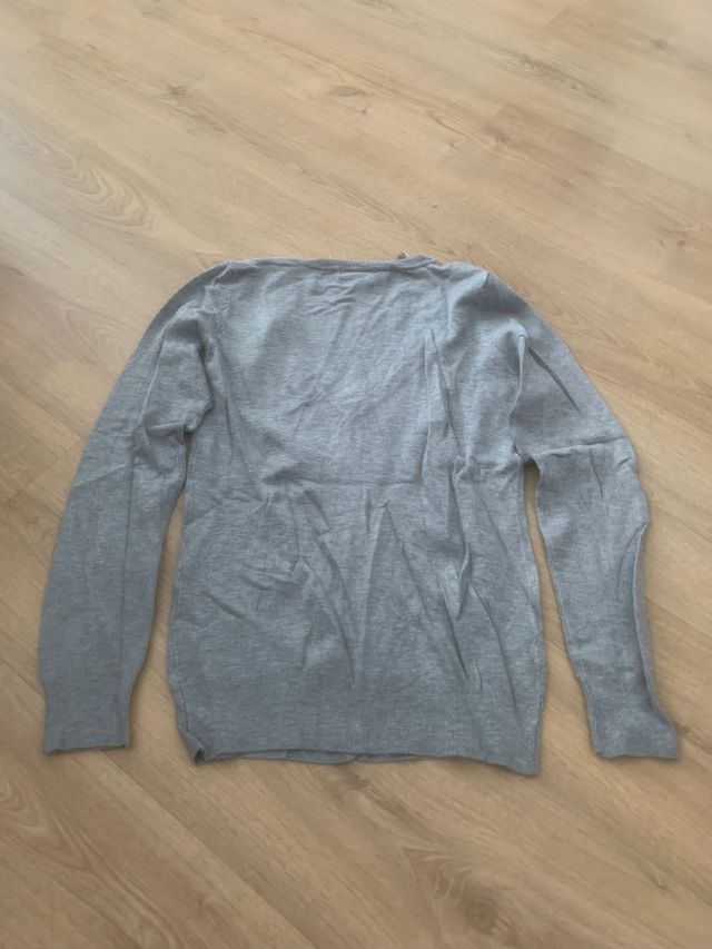 Chaqueta tricot gris , talla M