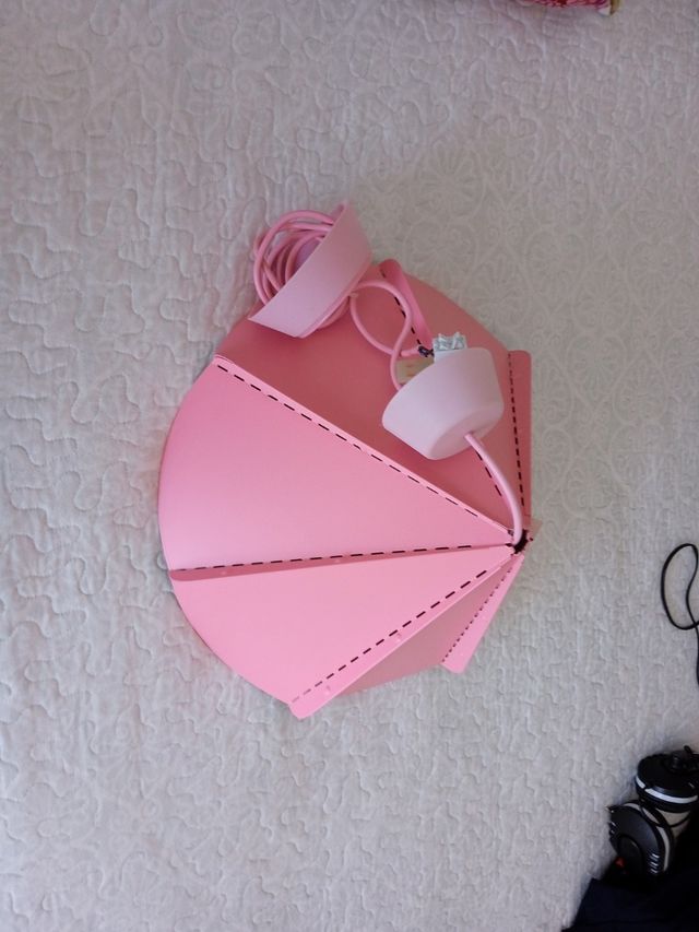 lampara rosa 8€