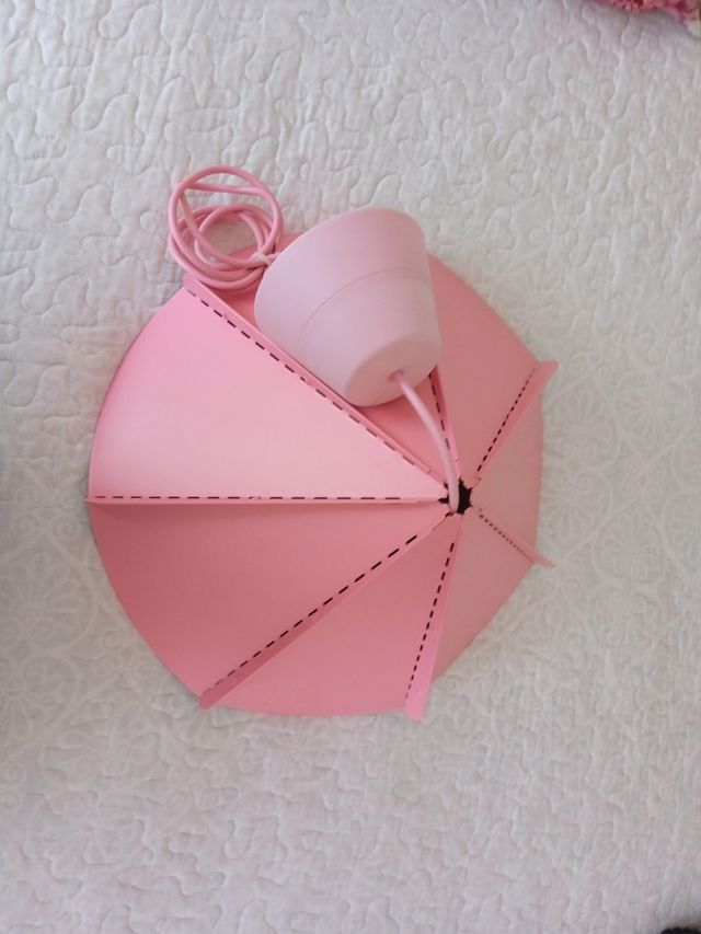 lampara rosa 8€