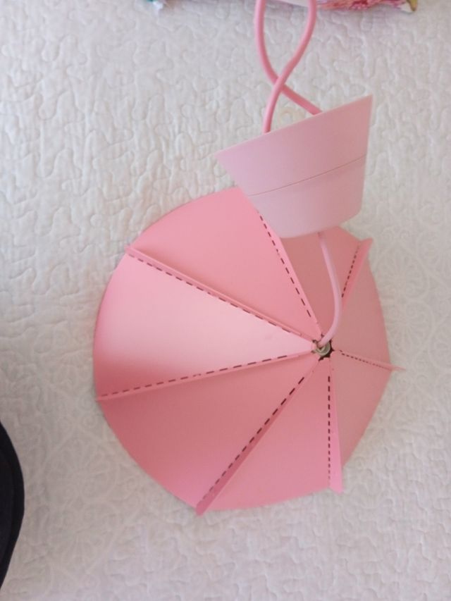 lampara rosa 8€