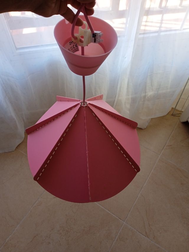 lampara rosa 8€