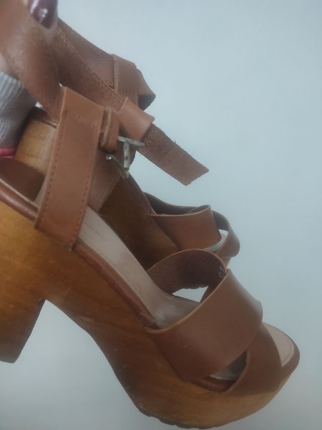 Zapatos marrones talla 37