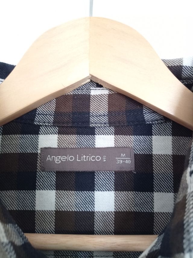 camisa a cuadros C&A