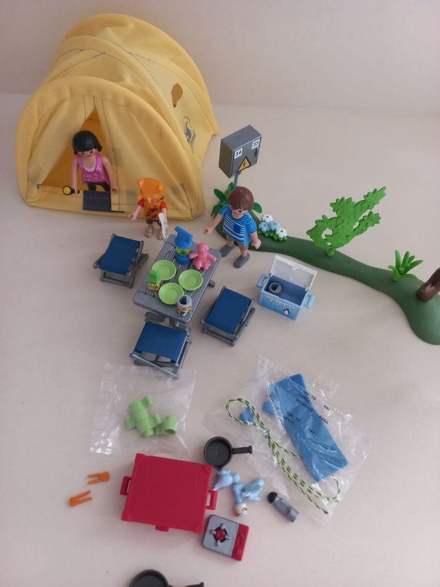 camping Playmobil. Descatalogado