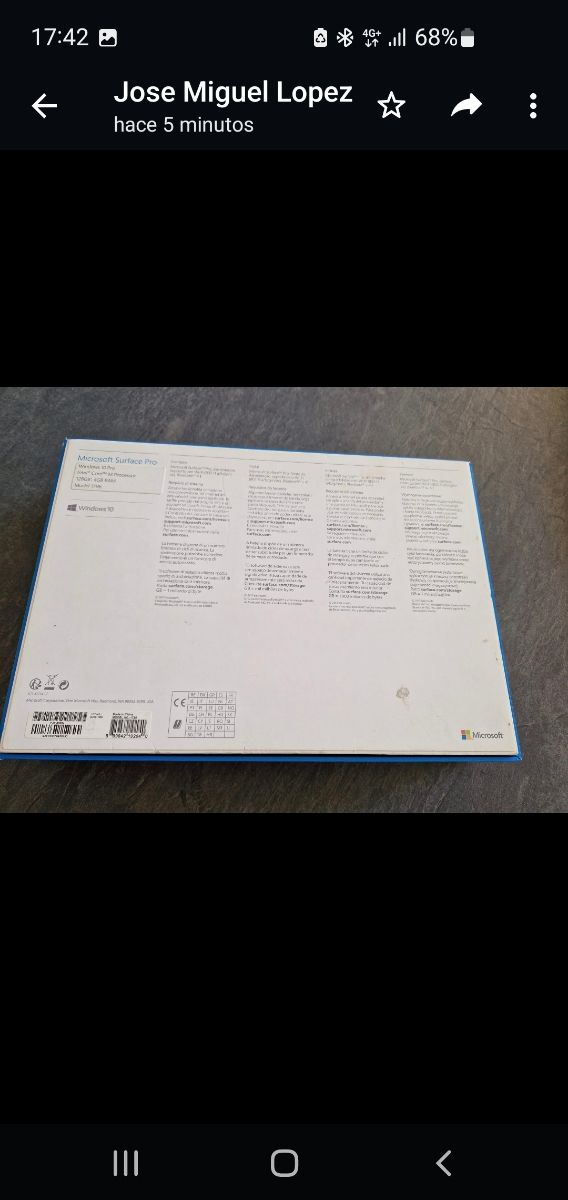 Portátil surface pro