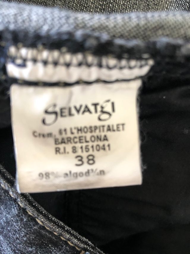 Pantalón vaquero tobillero