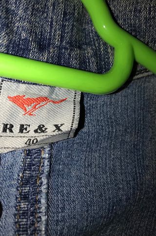 Chaqueta tejana americana talla L nueva algodón