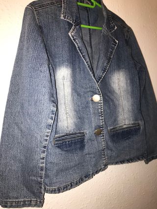 Chaqueta tejana americana talla L nueva algodón