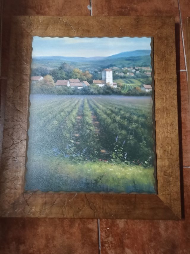 cuadros madera estilo rústico 55x65cm