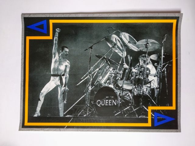 Queen / Freddie Mercury - póster vintage 