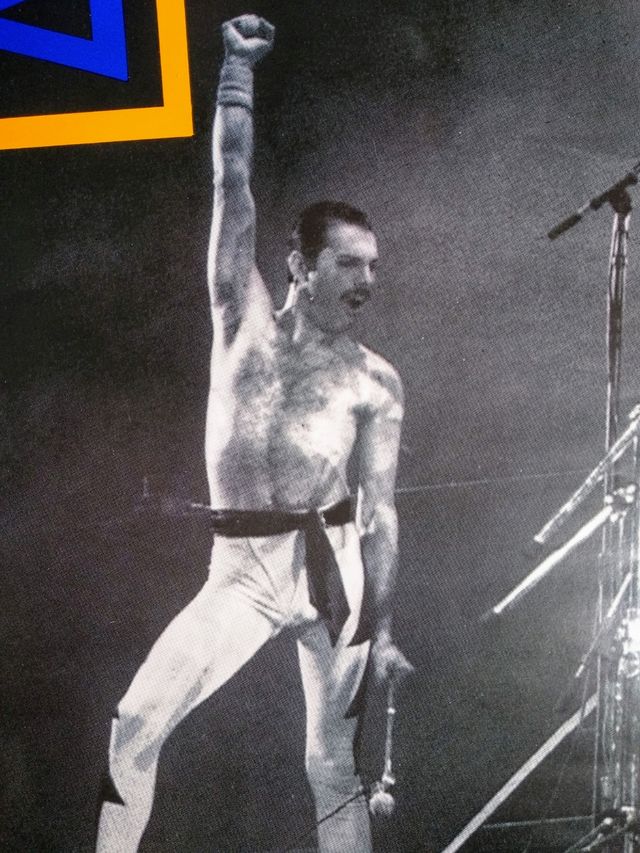 Queen / Freddie Mercury - póster vintage 