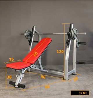 Multifuncional Rack Banco Press Ajustable 400kg 