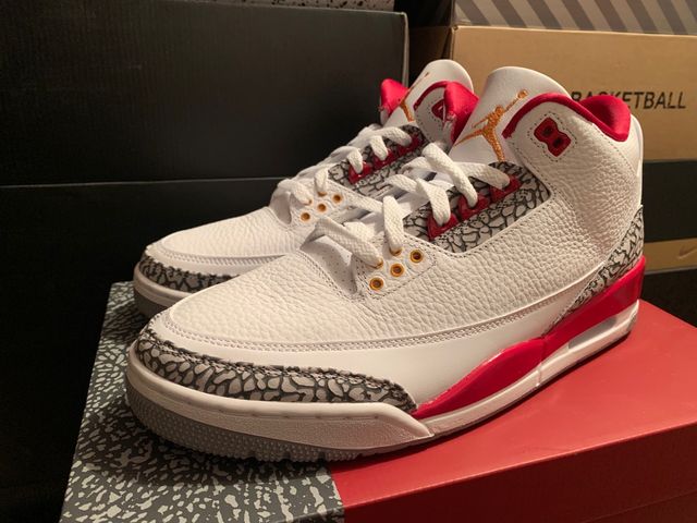 Nike Air Jordan 3 Cardinal Red Retro