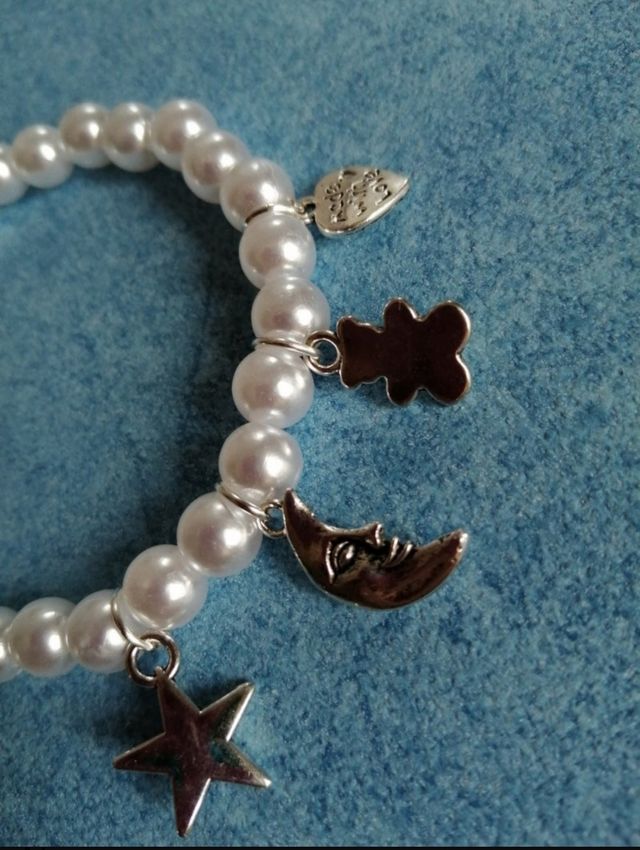 pulsera de perlas "noche"