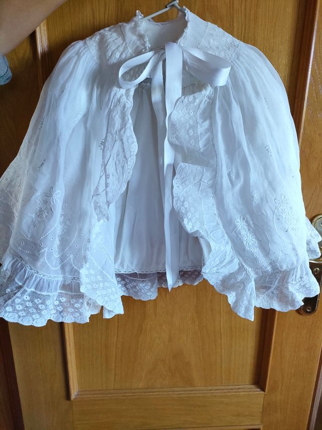 conjunto bebé traje bautizo