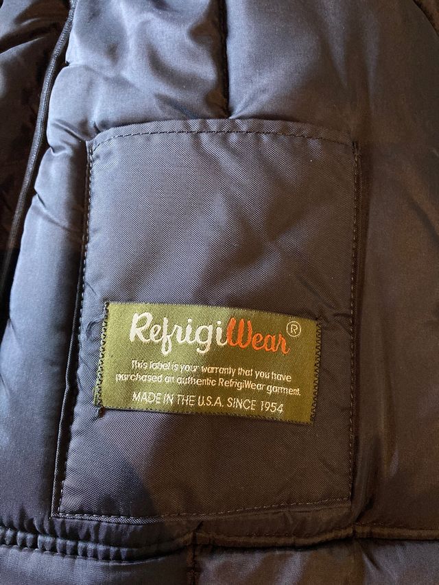 Abrigo Refrigiwear Negro