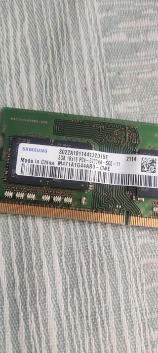 Memoria Samsung 2x8gb , 16 Gb DDR4 3200Mhz