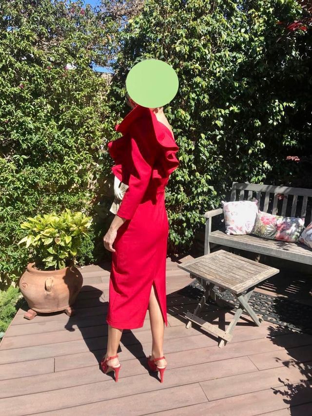 Vestido Panambi asimétrico para evento