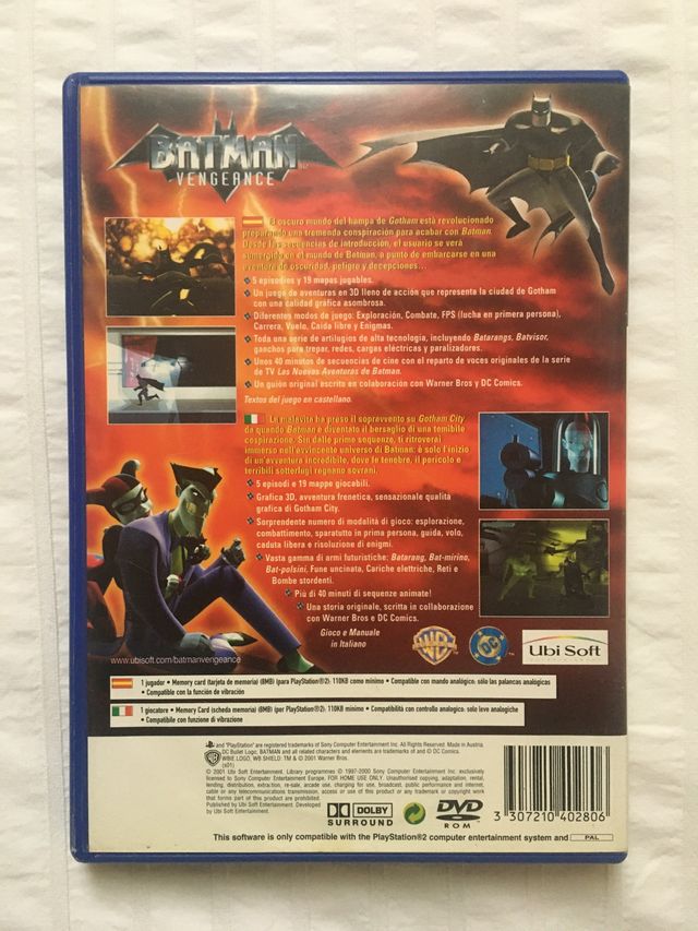 🟢 Batman Vengeance (PS2)