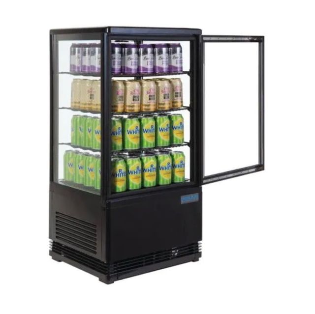 POLAR VITRINA FRIGORÍFICA VERTICAL 68L EXPOSITOR