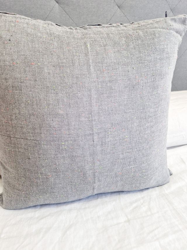 5 Fundas de cojin gris