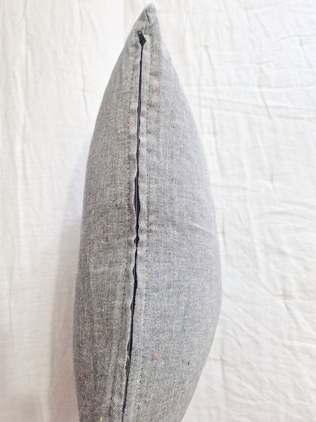 5 Fundas de cojin gris