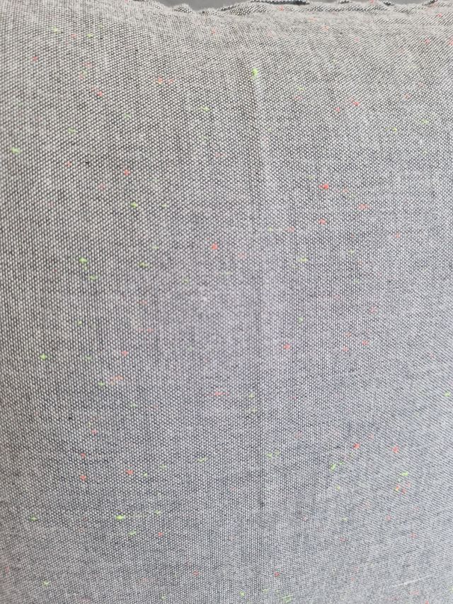 5 Fundas de cojin gris