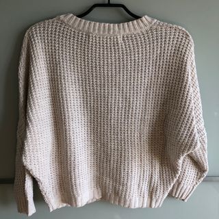 Jersey cropped de punto mujer Zara NUEVO