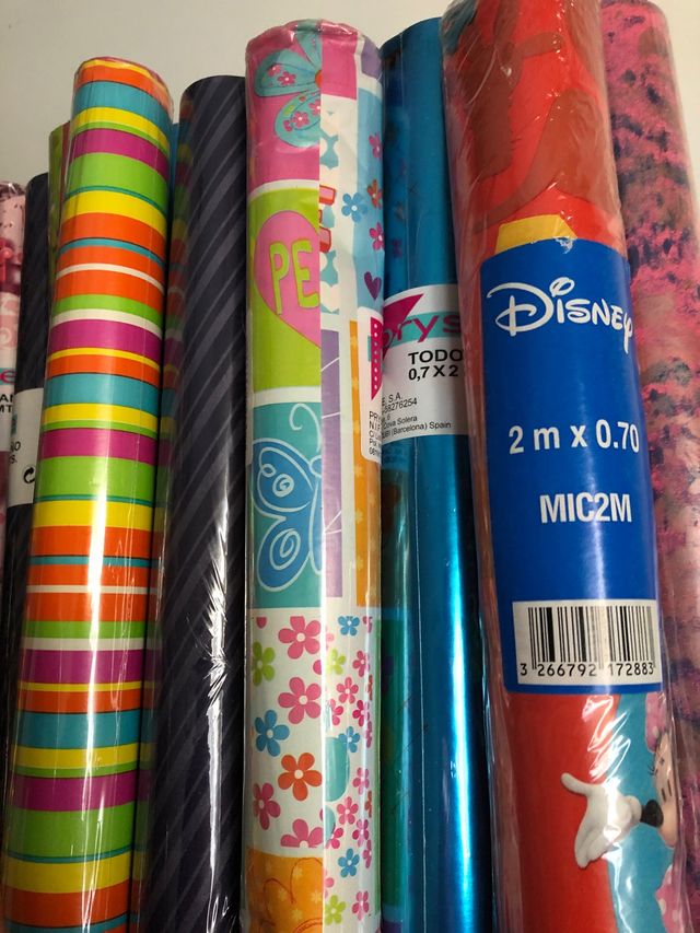 Papel de regalo variados
