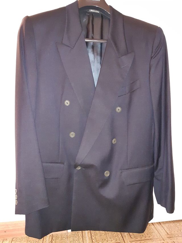 Abito doppio petto blu