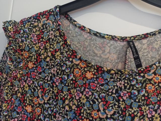 Vestido estampado de flores