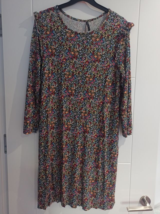 Vestido estampado de flores