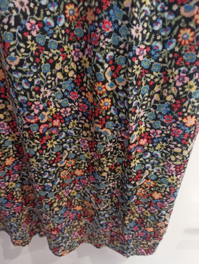 Vestido estampado de flores
