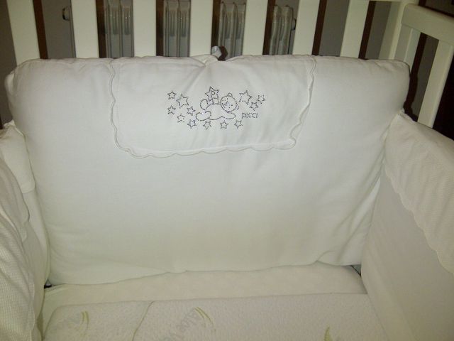 Lettino bianco PICCI serie Diamante