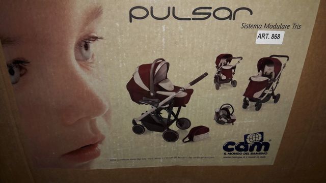 TRIO PULSAR CAM - Culla, ovetto, passeggino