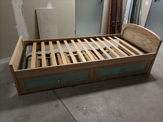 Cama nido de madera de pino