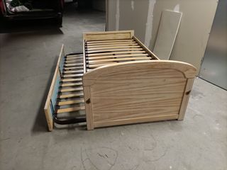 Cama nido de madera de pino