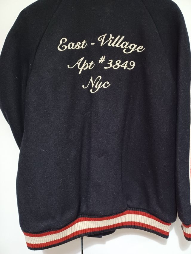 Beisbolera Vintage Zara 57% LANA