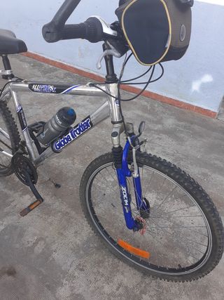Bicicleta aluminio BTT Mountain Byke talla L 20"