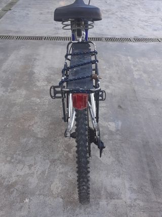 Bicicleta aluminio BTT Mountain Byke talla L 20"