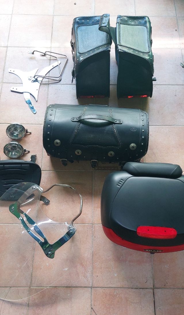 Lote Custom Baul, alforjas,ect...