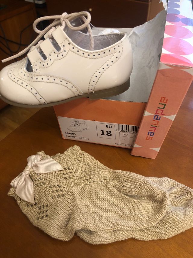 Calzado bebe andarines numero 18