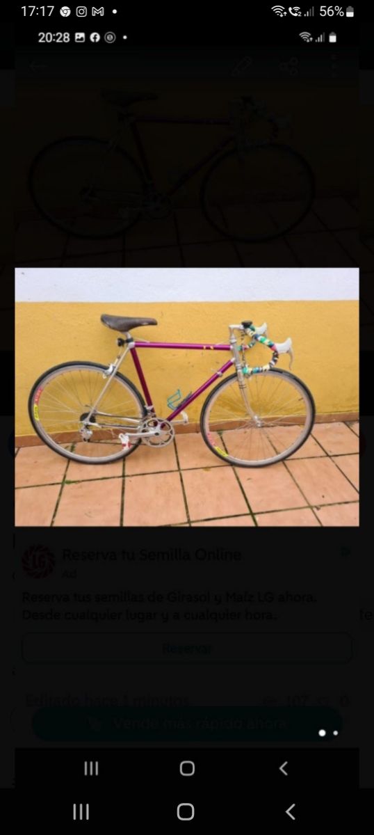 bicicleta de carretera