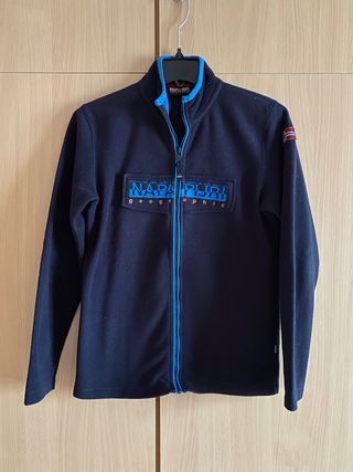 Chaqueta forro polar Napapijri azul