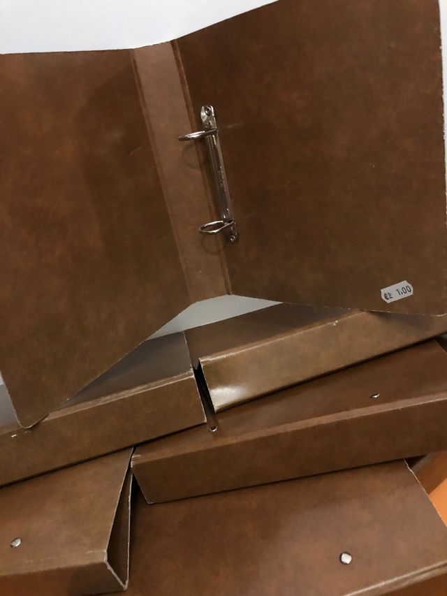 Carpetas Nuevas con anillas Todo X 6€A5