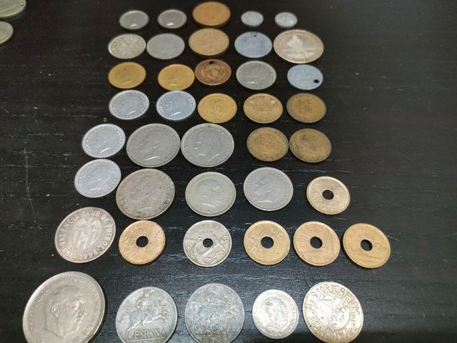 Numismática. Monedas colección