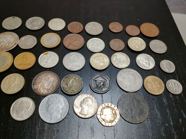Numismática. Monedas colección