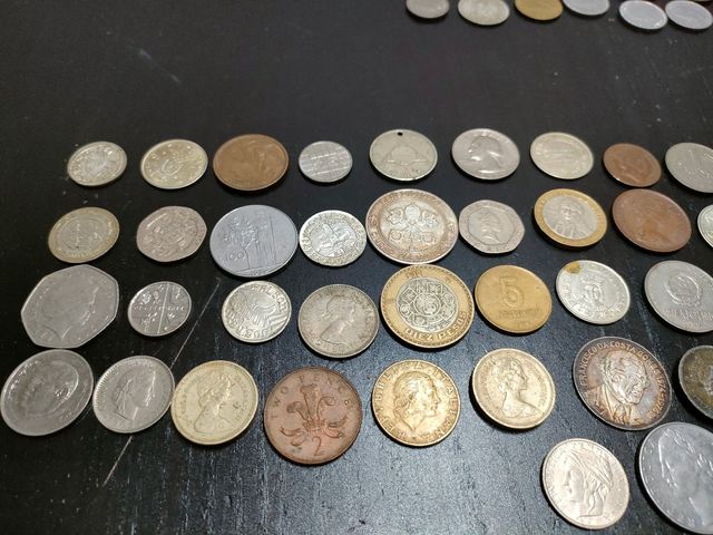 Numismática. Monedas colección