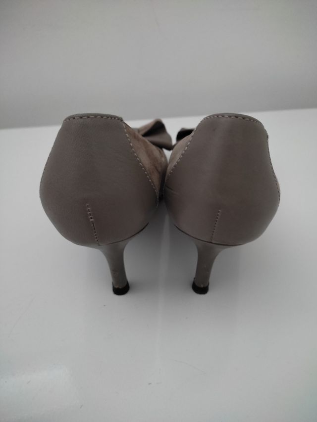 Zapatos de tacón con lazo Zara 39